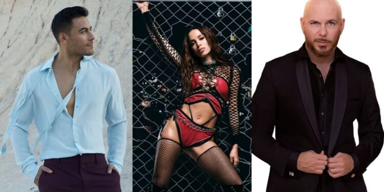 Anitta, Carlos Rivera, Pitbull y más artistas en Latin Grammys