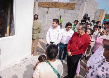 Avanza el programa “Vivienda para el bienestar” en Matamoros