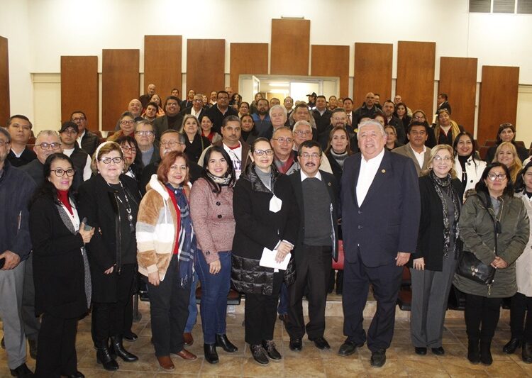 El rector Dámaso Anaya visita facultades de la UAT en el Campus Tampico