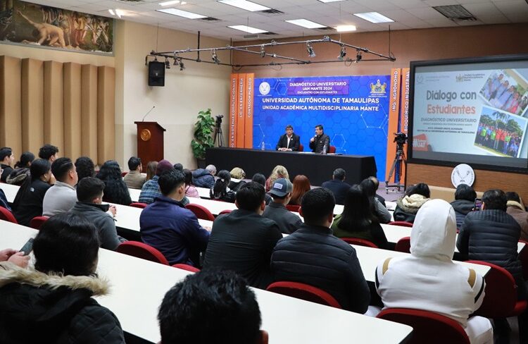 Dámaso Anaya fortalece vínculos con universitarios de la UAT Campus Mante