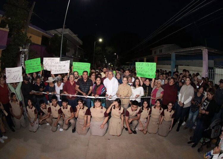 Abate Altamira rezago en pavimentación con inauguraciones de vialidades cada semana