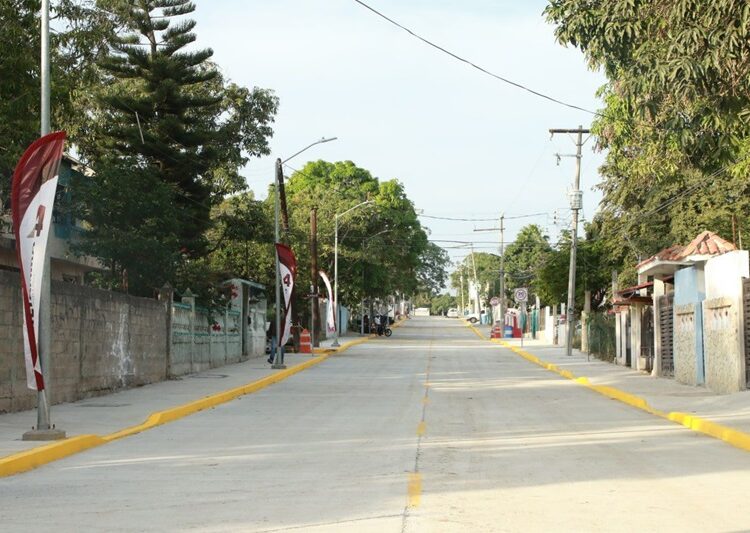 Abate Altamira rezago en pavimentación con inauguraciones de vialidades cada semana