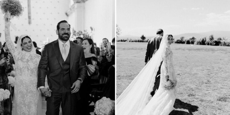 Ana Brenda Contreras y Zacarías Melhem ya son marido y mujer