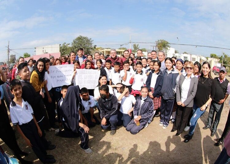 Arranca Gobierno de Altamira construcción de telesecundaria en Fracc. Paseo Real