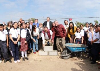 Arranca Gobierno de Altamira construcción de telesecundaria en Fracc. Paseo Real