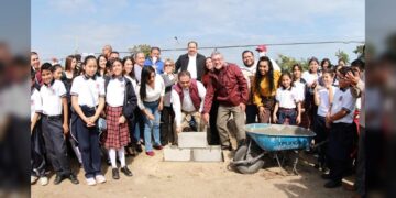 Arranca Gobierno de Altamira construcción de telesecundaria en Fracc. Paseo Real