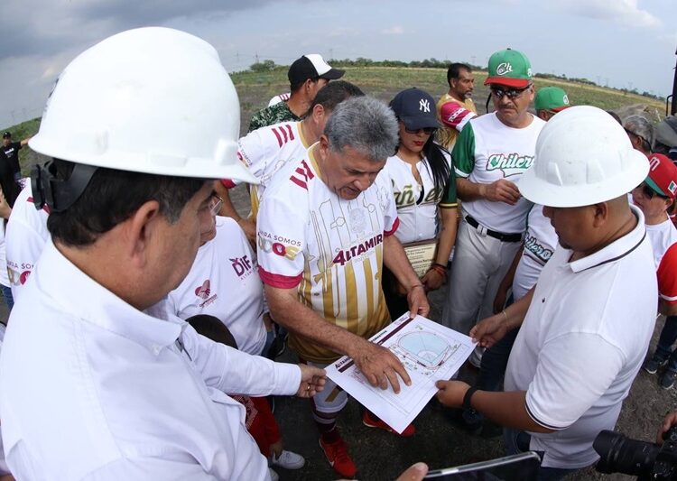 Altamira arranca el año con construcción de Centro Regional Deportivo en el ejido Buenos Aires