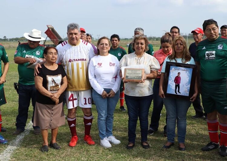Altamira arranca el año con construcción de Centro Regional Deportivo en el ejido Buenos Aires