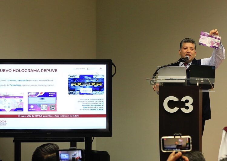Arranca REPUVE en Tamaulipas renovación del holograma