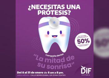 Brinda DIF Victoria 50% de descuento en prótesis dentales