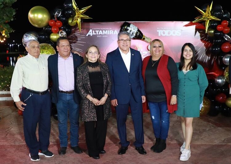 Despide Gobierno de Altamira el 2023 en Parque de la Laguna del Champayán