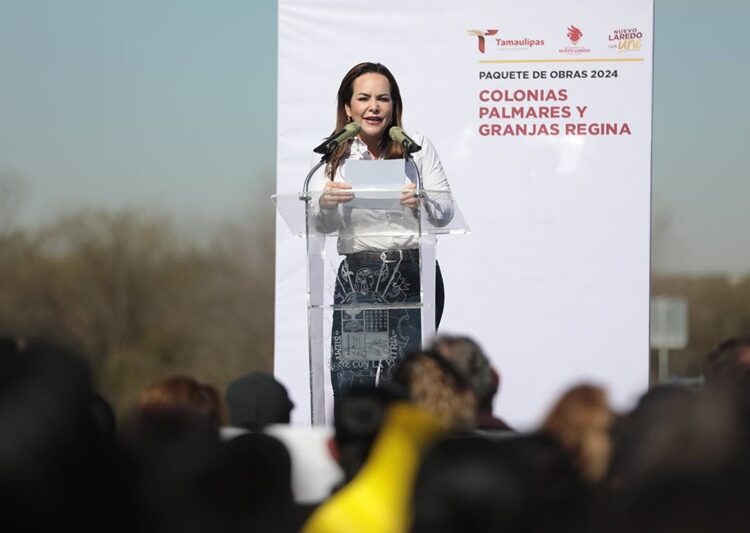 En NLD, entrega Carmen Lilia Eje Vial Río Bravo