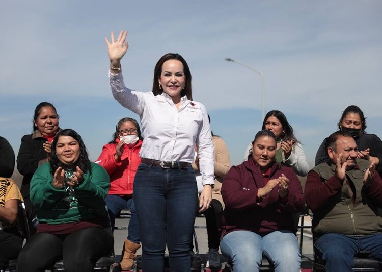 En NLD, entrega Carmen Lilia Eje Vial Río Bravo