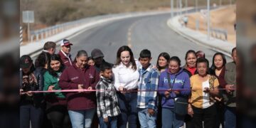 En NLD, entrega Carmen Lilia Eje Vial Río Bravo