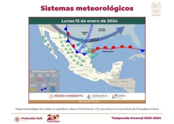 PC de Tamaulipas en alerta por frío