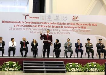 Encabeza Américo conmemoración del Bicentenario de Tamaulipas