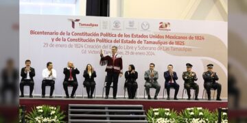 Encabeza Américo conmemoración del Bicentenario de Tamaulipas