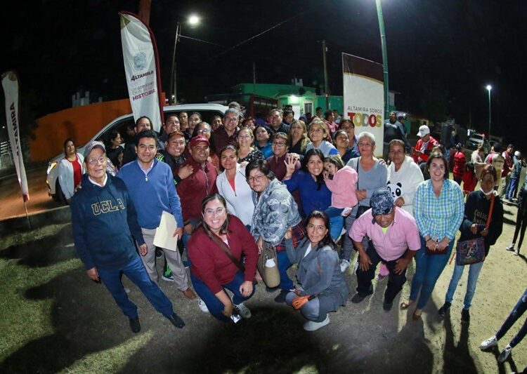 Enciende AMM luminarias en campo de fútbol del Fracc. Haciendas I