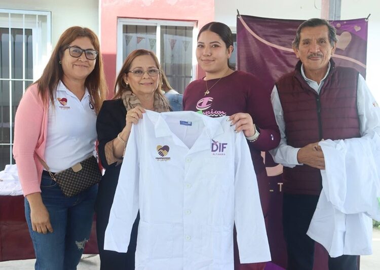 Entrega Rossy Luque insumos a clínicas de Salud en zona centro y norte de Altamira