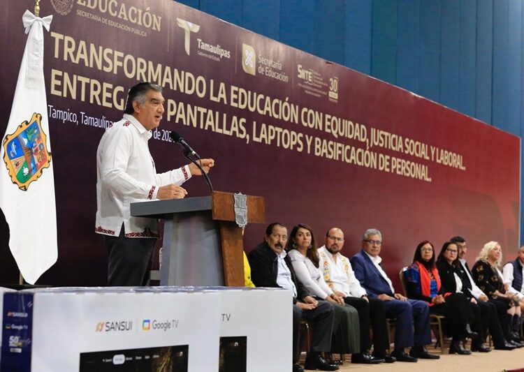 Entregan nombramientos a 3 mil maestros tamaulipecos