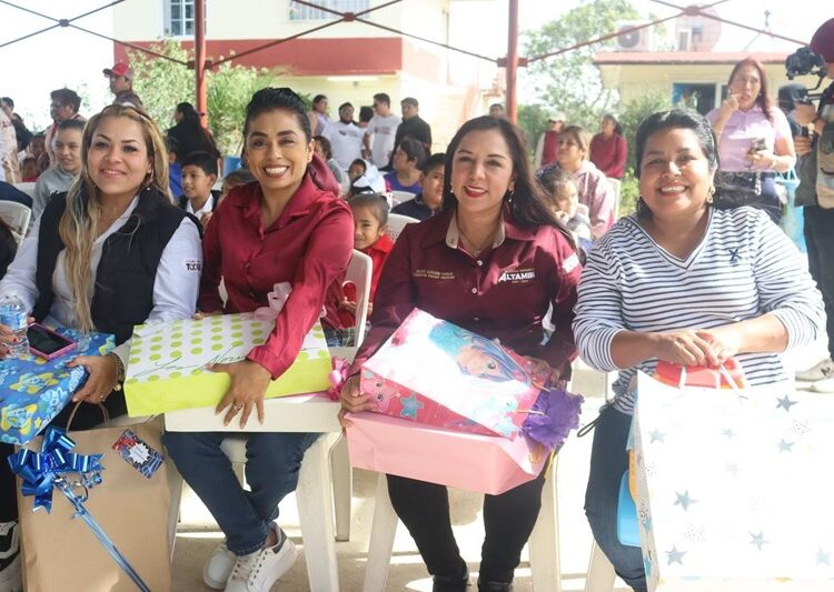 Es la niñez el corazón del DIF Altamira: Rossy Luque de Martínez