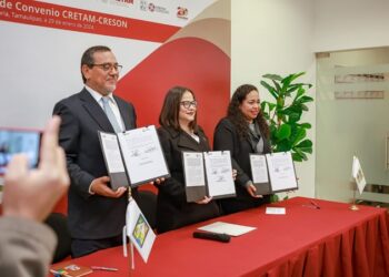 Firma de Convenio entre CRETAM y CRESON