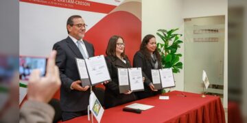 Firma de Convenio entre CRETAM y CRESON