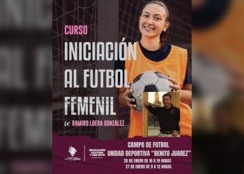 Gobierno de NLD invita al curso “Iniciación al fútbol femenil”