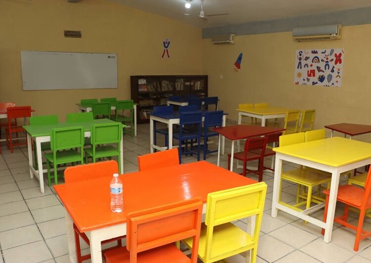Inaugura Rossy Luque ludoteca en escuela primaria del Sector Miramar