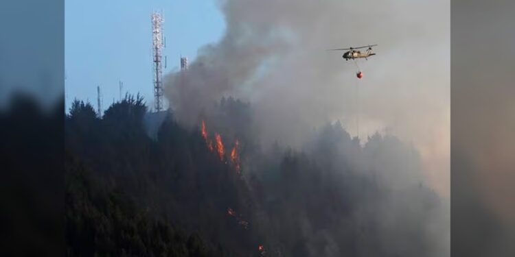 Más de 30 incendios azotan a Colombia
