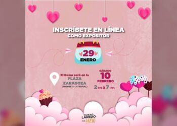 Invitan a inscribirse en Bazar UNE Edición “San Valentín”