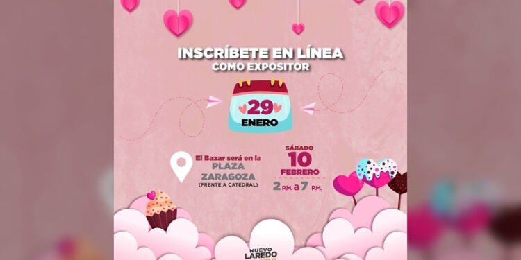 Invitan a inscribirse en Bazar UNE Edición “San Valentín”