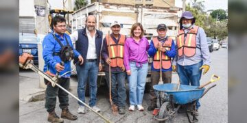 Llevan Rosa González y Pepe Schekaibán Jornada de Limpieza a Zonas Prioritarias
