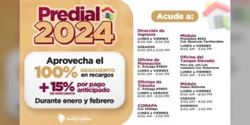 Mantiene Gobierno de NLD descuentos al Impuesto Predial