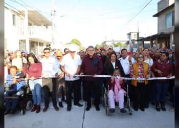 Moderniza AMM el corazón de la ciudad a través de vialidades pavimentadas