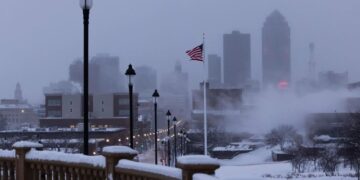 Intensa ola de frío amenazó con batir récords en EUA