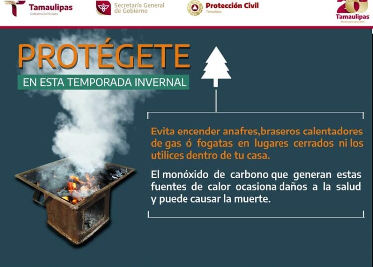 Se habilitan refugios temporales en Tamaulipas