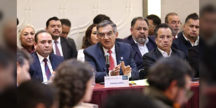 Participa gobernador de Tamaulipas en reunión de seguimiento del Plan IMSS-Bienestar