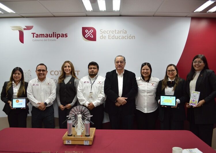 Recibe Museo Móvil del COTACYT prototipos donados por inventores tamaulipecos