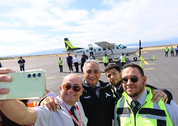 Reconoce Gattás apuesta de AERUS al crecimiento y desarrollo aéreo de Victoria