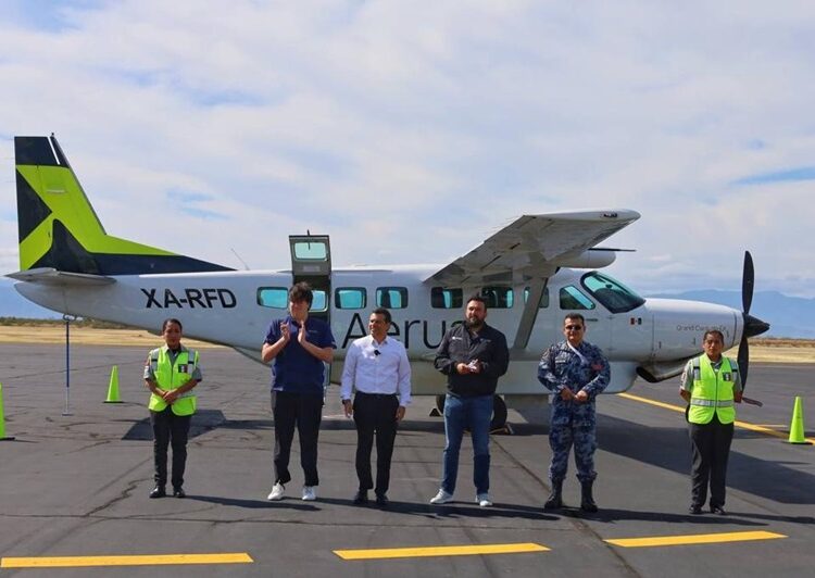 Reconoce Gattás apuesta de AERUS al crecimiento y desarrollo aéreo de Victoria