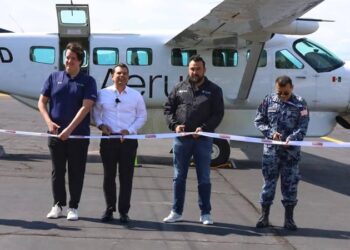 Reconoce Gattás apuesta de AERUS al crecimiento y desarrollo aéreo de Victoria