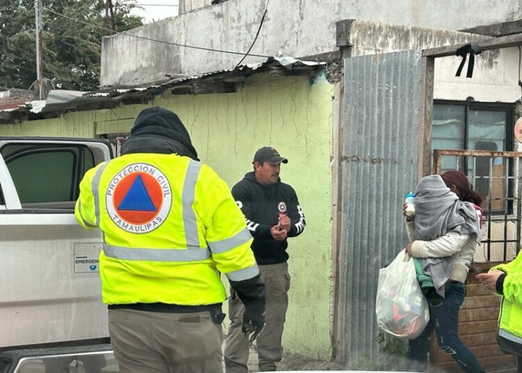 Se habilitan refugios temporales en Tamaulipas