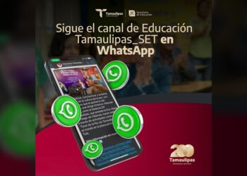 Secretaría de Educación de Tamaulipas presenta su canal de Whatsapp