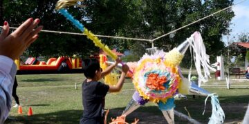 Celebra SSP Reyes a hijos e hijas del personal