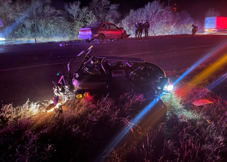 Motociclista muere tras choque frontal contra automóvil en la Victoria Monterrey