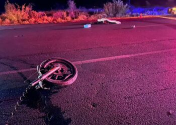 Motociclista muere tras choque frontal contra automóvil en la Victoria Monterrey