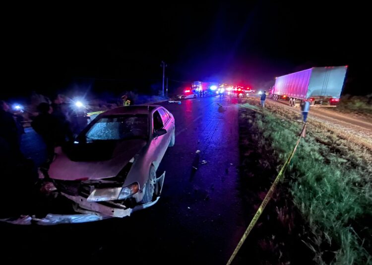 Motociclista muere tras choque frontal contra automóvil en la Victoria Monterrey