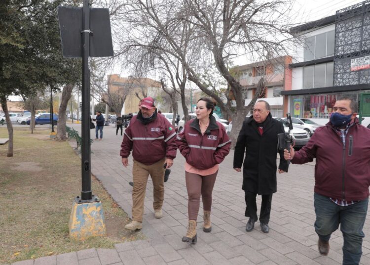 En NLD Carmen Lilia encabeza Operativo Carrusel por bajas temperaturas