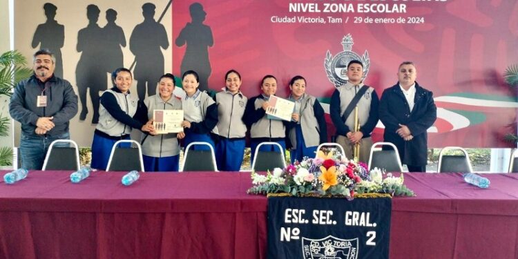 Secundaria General No. 6, en concurso de escoltas